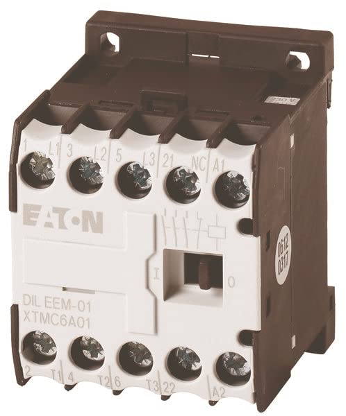 Contacteur dileem-01 résout les pannes de commande 24V pour petits moteurs Eaton Moeller