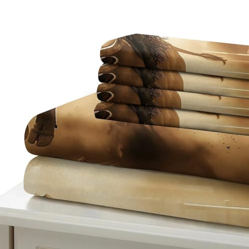 Housse de Couette Rodéo Western 3D Imprimé Microfile 220x240cm - 7
