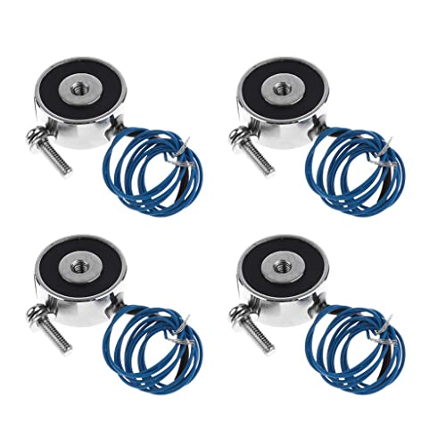 4x Ultradünner Elektromagnet Elektrohubmagnet Zugmagnet mit 5 kg, Sparen und Haltbar