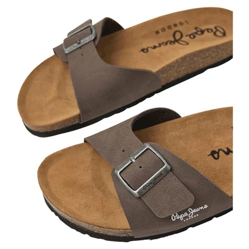 Pepe Jeans Sandales Bio Single Chicago Marron