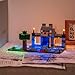 Hilighting Upgraded Led Light Kit Compatible with Lego Minecraft The Wolf Stronghold Building Set, Lights Decoration Compatible with Lego 21261 (Model Not Included)