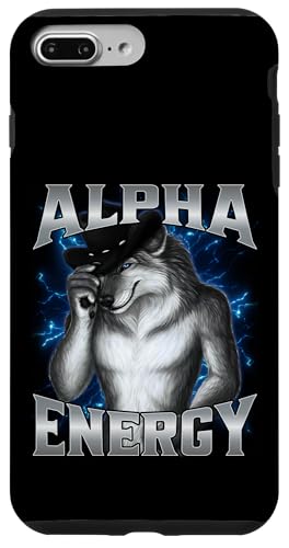 Alpha Energy Wolf スマホケース iPhone 7 Plus/8 Plus 用