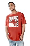 Chicago Bulls NBA Officially Licensed T-Shirt Ringspun Bold Team Color, Large