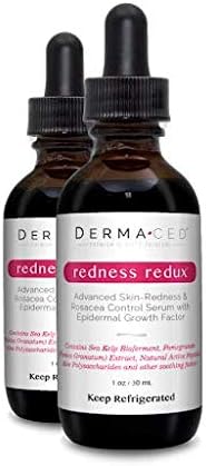 DermacedRedness Redux Advanced Rosacea & Skin Redness Serum, 1 oz. (2)
