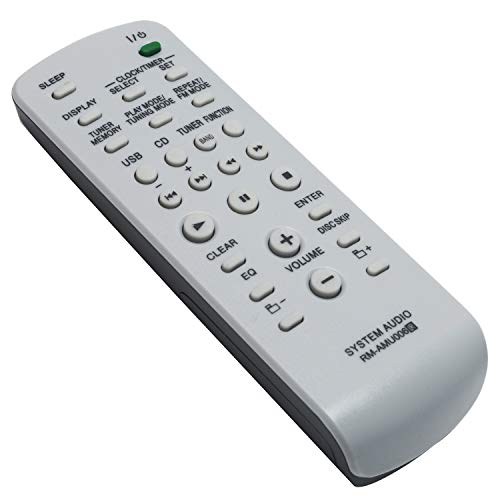ALLIMITY RM-AMU006 Remote Control Replacement for Sony Audio System MHC-GT111 MHC-GT22 MHC-GT222BP MHC-GT444 LBT-ZT4 MHC-EC69 MHC-EC99 MHC-GT111BP MHC-GT222 MHC-GT44 MHC-GT444BP - Image 4