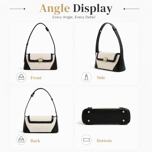 Image of PALAY Shoulder Bag for Woman Vintage Handbags Small Sling Bags for Women Stylish Underarm Hobo Bags