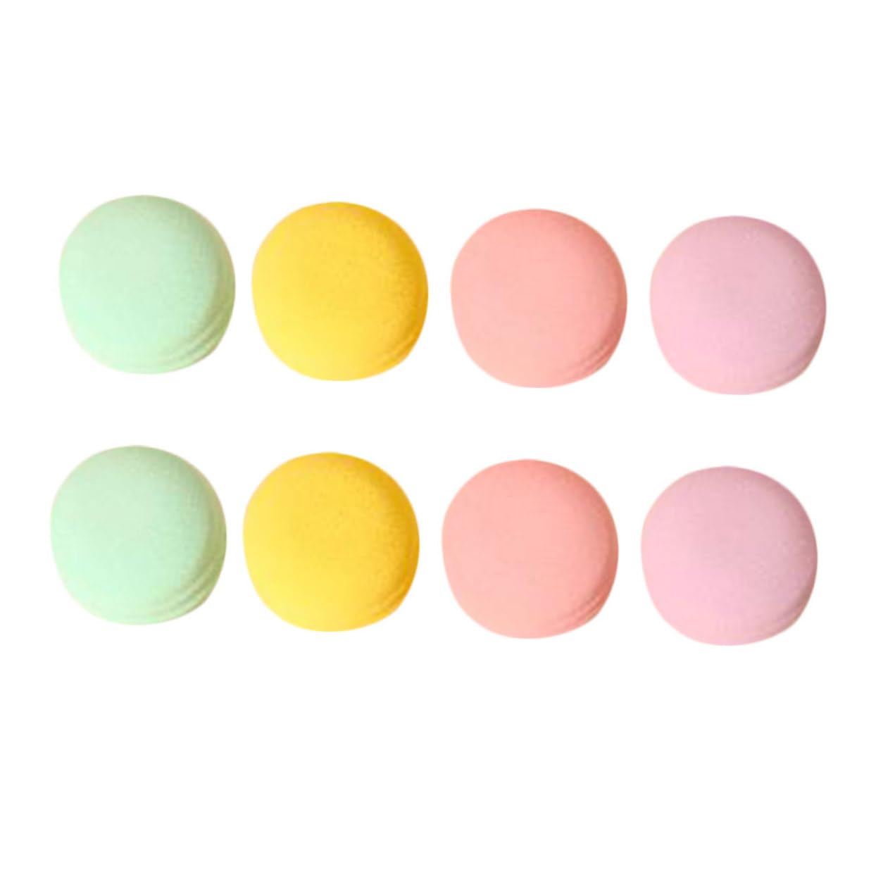 WOFASHPURET Makeup Accessory 8pcs Beauty Egg Puff Soft Powder Sponges Gentle Cosmetics Pad Random Color