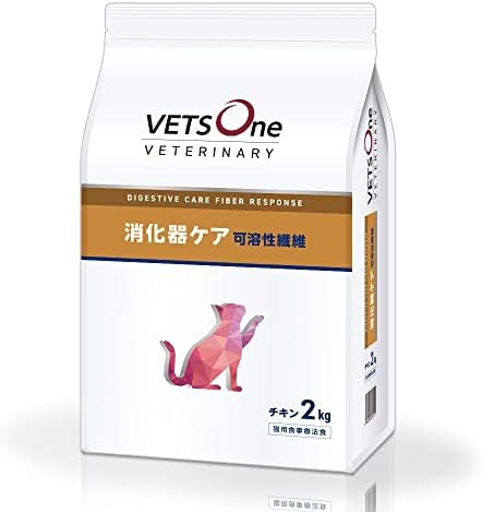 （06:00時点） ベッツワンベテリナリー 猫用 消化器ケア 可溶性繊維 チキン 2kg