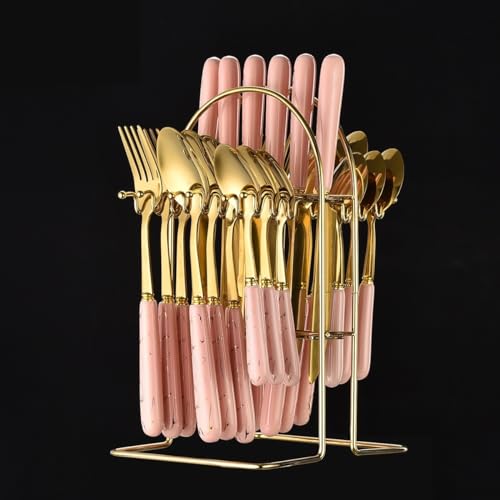 Set Cuchillos Cocina 24 Piezas Acero Inoxidable