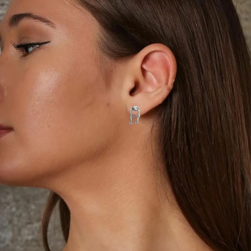 Frog Earrings for Women Trendy Christmas Stocking Stuffers 3D Animal Post Studs Earrings Jewelry Gifts Cute Cool Unique Stuff2