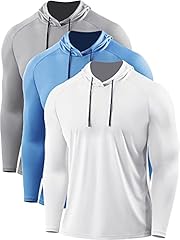 096# Grey, White, Light Blue, Pack of 3