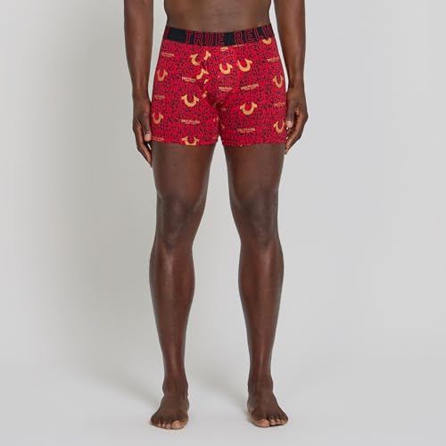 True Religion Mens Boxer Briefs Cotton Stretch Underwear for Men Pack of 63