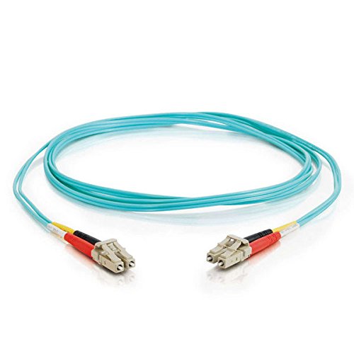 C2G 01117 LC-LC 10Gb 50/125 OM3 Duplex Multimode PVC Fiber Optic Cable - Fiber optic cable - LC multi-mode (M) - LC multi-mode (M) - 49 ft - fiber optic - 50 / 125 micron - OM3 - aqua
