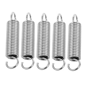 LIFKOME Stainless Steel Pruning Shear Replacement Springs 5pcs Precision Spring Parts for Trimming Scissors for High Branch Pruning Tools