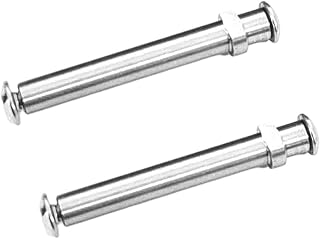Mango de carrete de pesca DIY de 4 mm, agarre de bola de acero inoxidable para gota de agua y carretes de repuesto de componentes de reparación (2 piezas)
