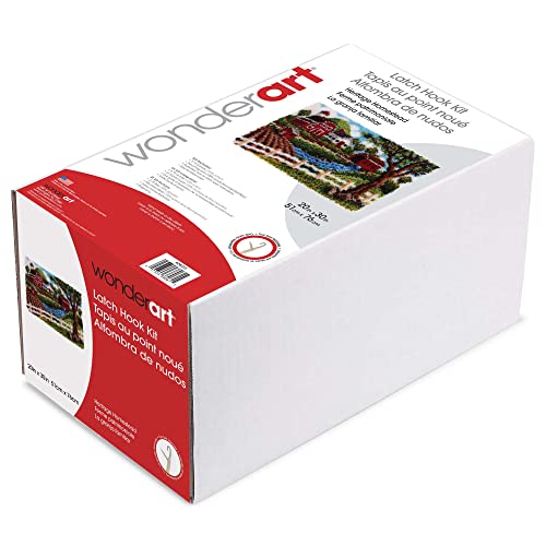 Image of Wonderart Latch Hook Yarn, Classic Heritage Homestead
