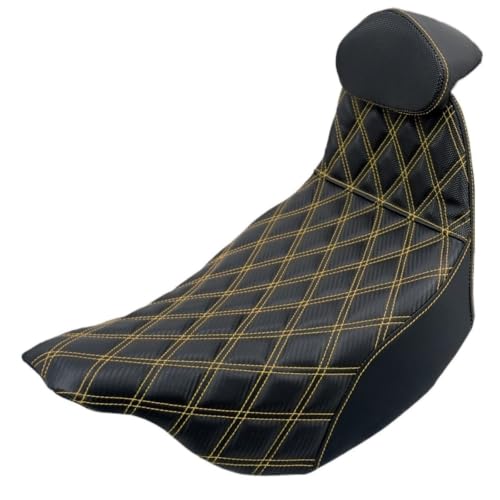 Asiento de motocicleta Touring para eliminar el dolor lumbar de conductor y pasajero