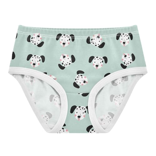 Little Girl Underwear Toddler Panties Kids Undies Dalmatian Dog Soft Cotton Briefs 2T-8Y