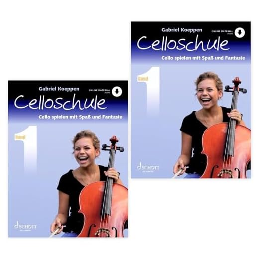 2x Celloschule Band 1 (Doppelpack) (ED 20841D, 9783795724481) + 2 x Soundman Kolophonium