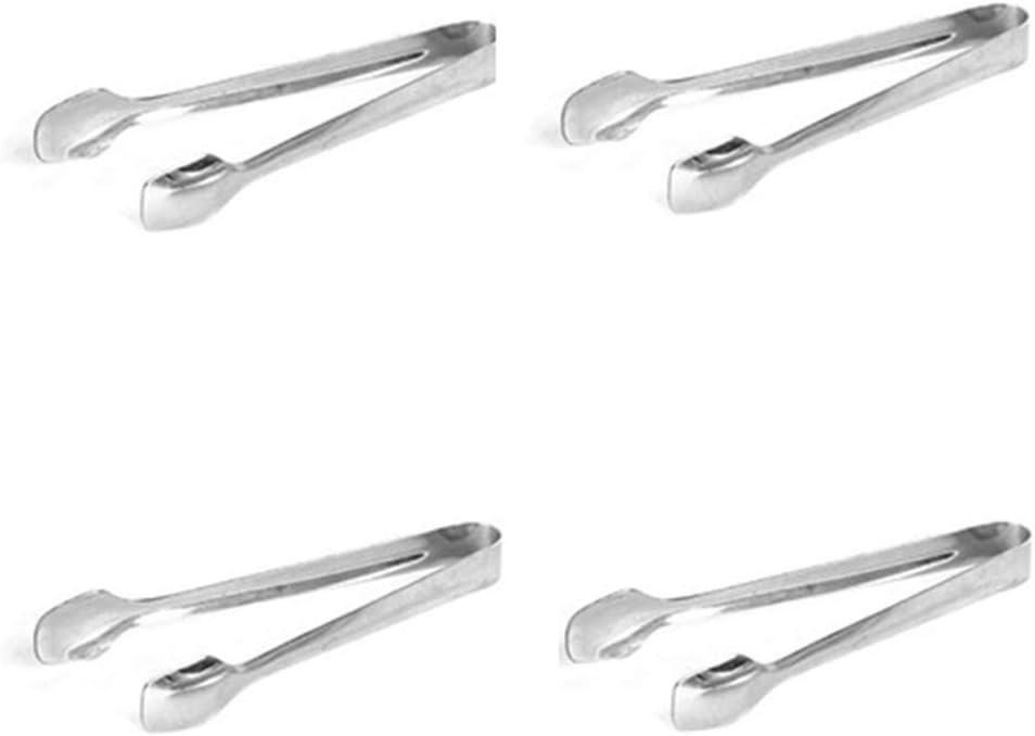 Stainless Steel Sugar Tongs 4 Inch Long, Set of 4 PEC.