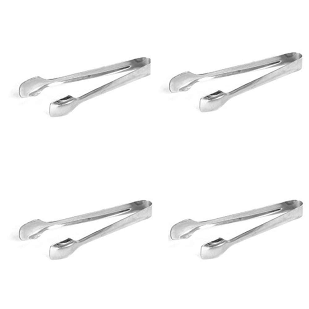 Stainless Steel Sugar Tongs 4 Inch Long, Set of 4 PEC.