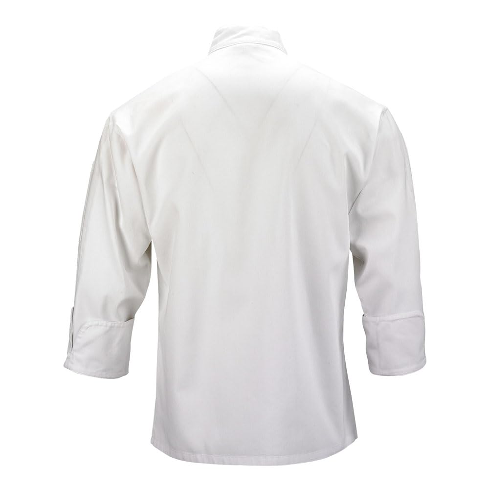 Mercer Culinary Millennia Unisex Kochjacke mit traditionellen Knöpfen
