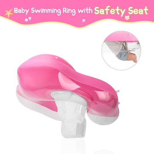 Miniatura 2 de Wyriaza Flotador Bebe, Flotador Bebe Con Sombrilla Upf50 , Inflable Flotador Bebé 3 Meses-36 Meses, Flotadores Para Bebes Con Asiento Seguridad Y Antidumping