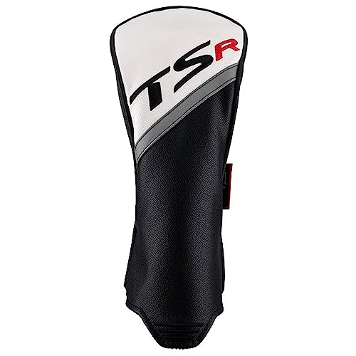 Couvre-club Titleist TSR noir blanc rouge pour protèger votre bois de parcours sur le green