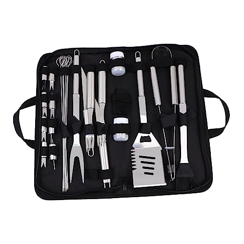 Yardwe 1 Conjunto Conjunto De Ferramentas Para Churrasco Jogo De Utensílios Jogo De Ferramentas Kit