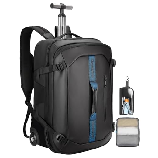 All-in-One Travel Rolling Backpack Set