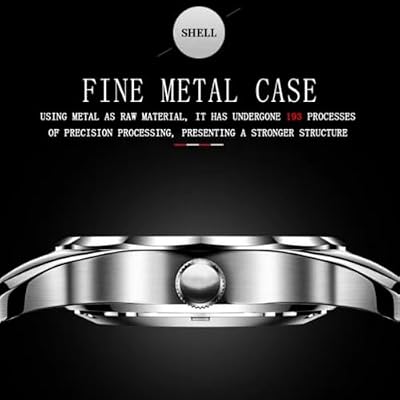 Men's Fashion Quartz Watches Ultra Thin Diamond Stainless Steel Watch Waterproof Luminous Wrist Watch
