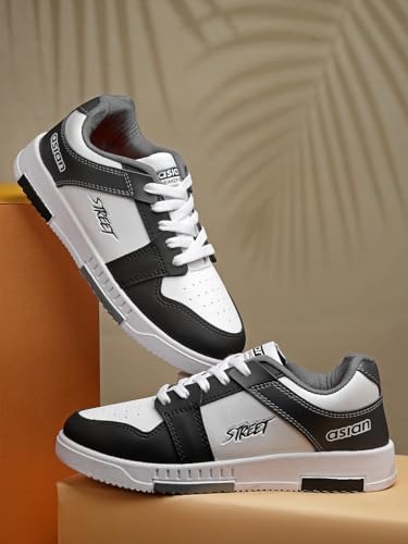 Image of ASIAN Boy's Tarzan-04 Kids Casual White Sneaker with Lightweight Synthetic Upper Lace-Up Shoes for Kid's & Boy's
