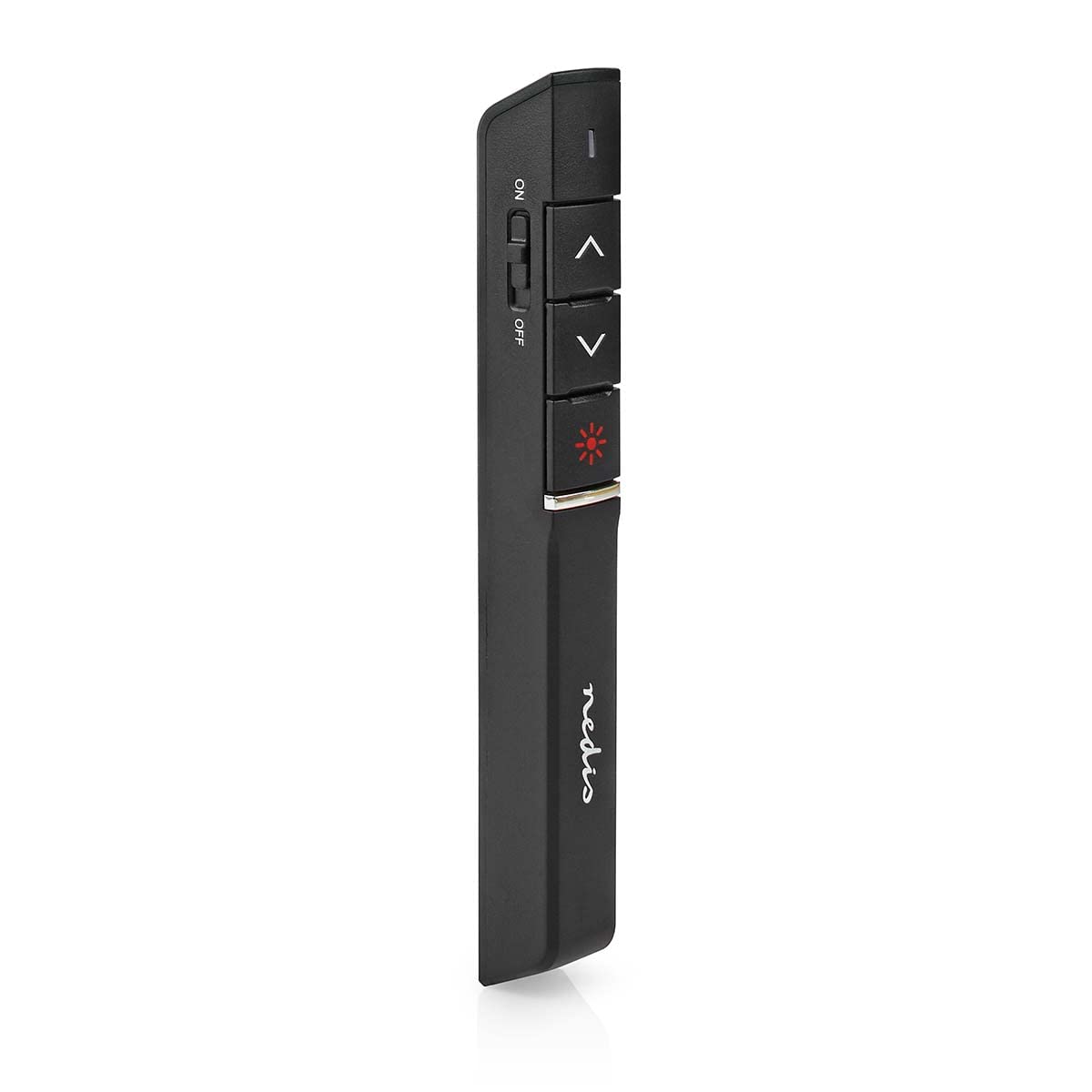 Nedis Wireless Remote Control with Red Laser Pointer 6 Buttons, USB Mini Dongle & Bluetooth, Black - Image 2
