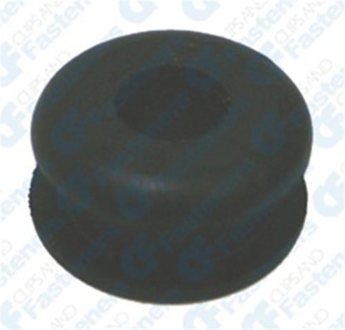 25 Rubber Grommets 3/8 Bore Diameter 7/8 O.D.