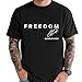 Charlie Kirk T Shirt, Freedom Charlie Kirk Merch with signature, A True Patriot Charlie Kirk Shirt.