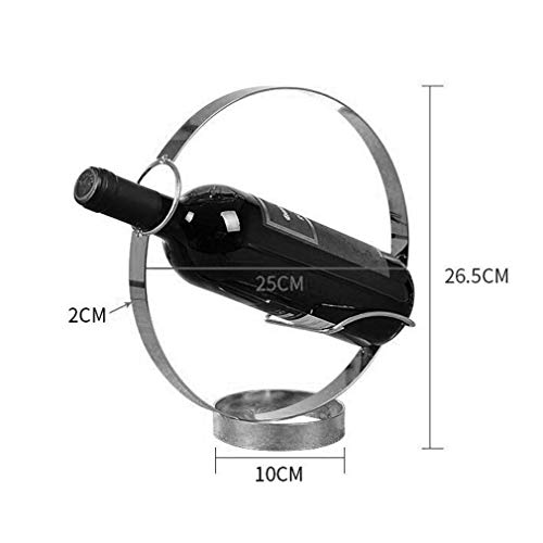 Soporte para botellas de vino de hierro modelo zxc1/2614 miniatura 3