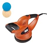 BLACK+DECKER Pulidora para Auto 6", 60W, 4.400 OPM, Incluye 3 Bonetes, WP900