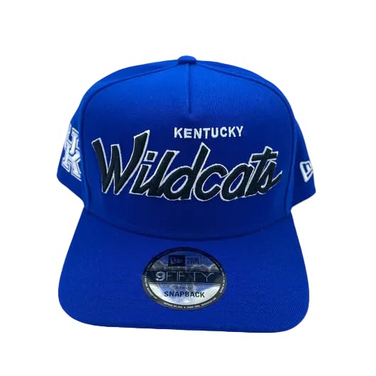 Gorra New Era Blue Kentucky Wildcats Script A-Frame miniatura 2