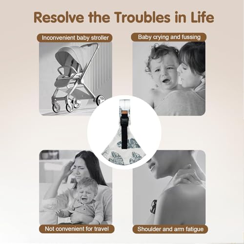 Image of Baby Sling Carrier,Toddler Carrier,2026 New Baby Sling,Portable and Lightweight Sling,Non-Slip Hip Seat Carrying 10-30lbs(Star)