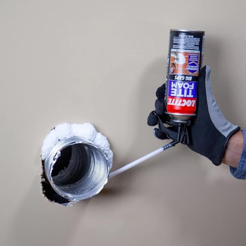 Image of Loctite Tite Foam PU sealant|Expanding Foam for large gaps filling|keeps dust and pests aways|DIY dries fast|waterproof|no shrinkage|easy application|doors|PVC pipe|bathroom|AC ducts|White|340g x 3