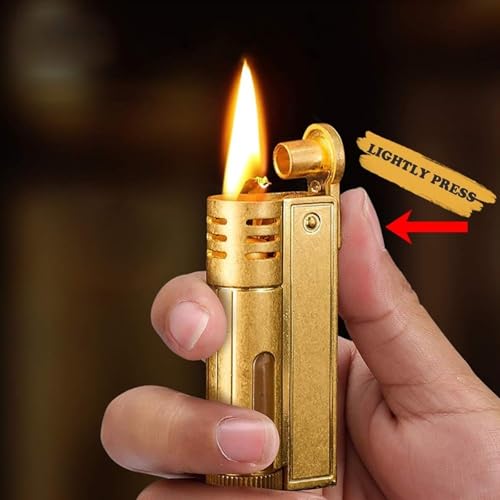 Encendedor Vintage de Kerosene con Rueda, Plateado miniatura 4