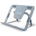 Produktbild Tablet iPad Ständer Halterung Faltbar Verstellbar, Desktop Tablet Halter aus Aluminiumlegierung Zeichen ständer Handyhalter Dock für iPad 7 bis 12.9, Surfaces, Handys etc (Weltraum grau)
