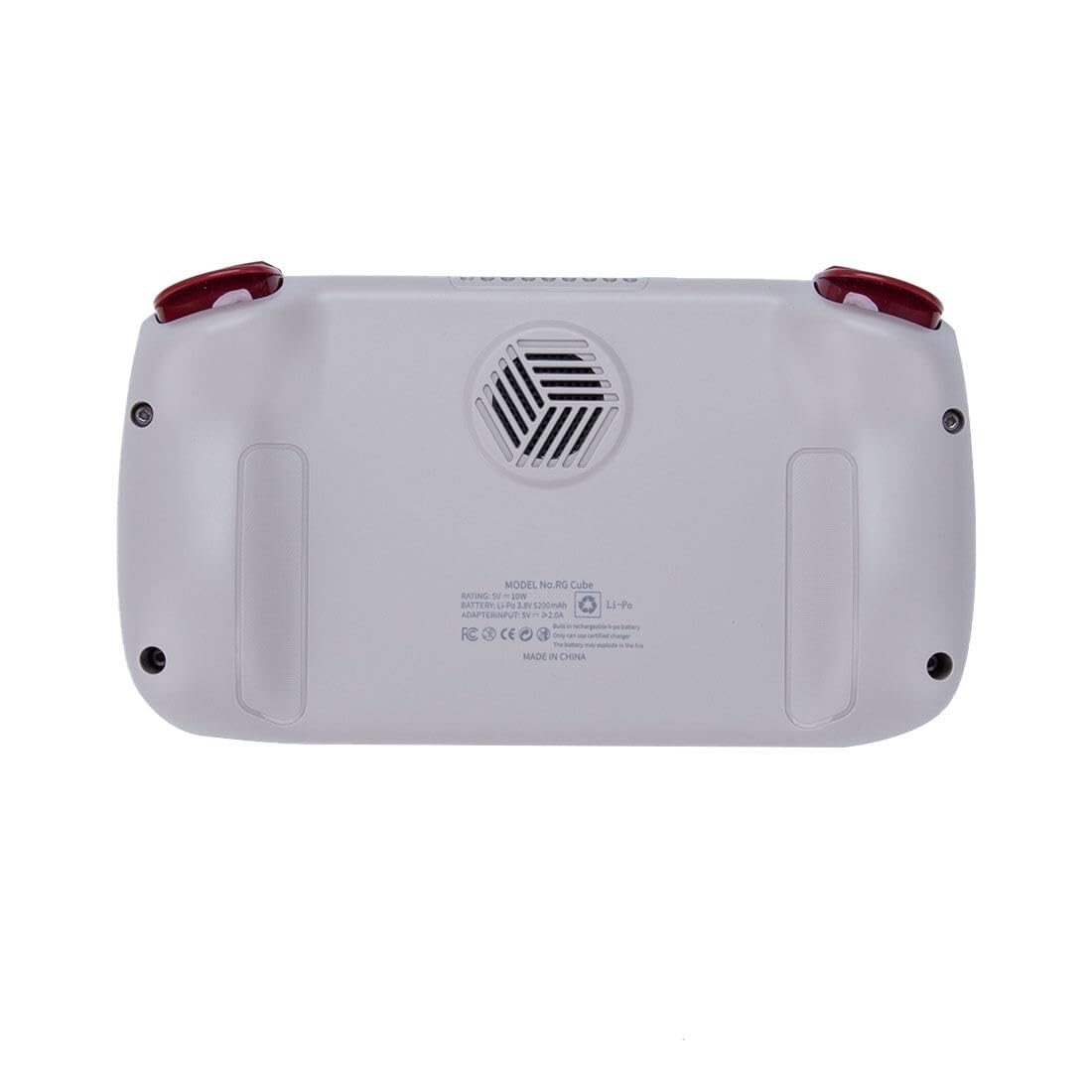 Console di gioco portatile RG Cube Scheda 256G con 8000+Giochi,, Schermo IPS da 4,9 pollici Android Arcade Unisoc T820 Processore Console di gioco arcade, 8+128G Lettore di videogiochi