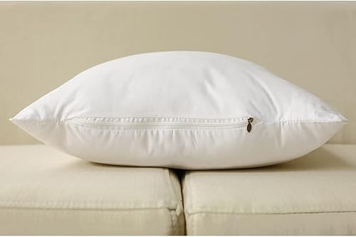 Miniatura 7 de Cojín de almohada hipoalergénico de alta resistencia, relleno de algodón PP, relleno cuadrado, cojín decorativo de primera calidad blanco para sofá