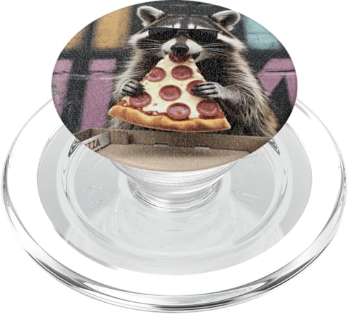 PopSockets MagSafe Raton Laveur Pizza : le support idéal pour regarder vos séries