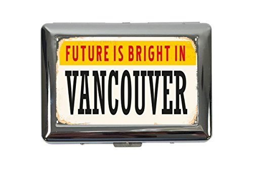 cache étuis à cigarettes Voyage Cuisine Vancouver Canada imprimées