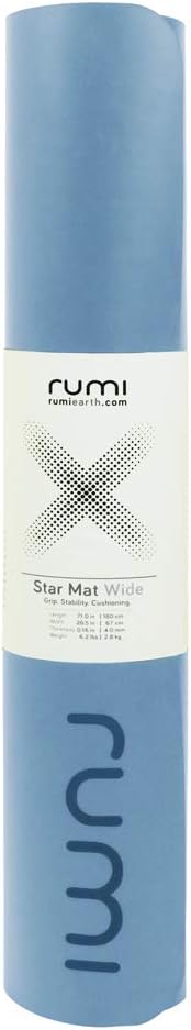Rumi Star Yoga Mat Wide - 71 X 24 X 4.3