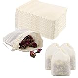 【Paket umfassen】Sie enthalten 60 Stücke Baumwolltasche. Genug für Erfüllen sie ihre Täglichen Bedürenisse. Bequem zu verpacken und mit dem Drawstring zu schließen. Sowohl im Haushalt als auch in der Küche einsetzbar.