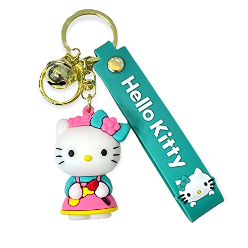 Image of AUGEN Hello Kitty 2 Action Figure Keychain Limited Edition for Car, Decoration, Cake, Office Desk & Study Table (Pack of 1)