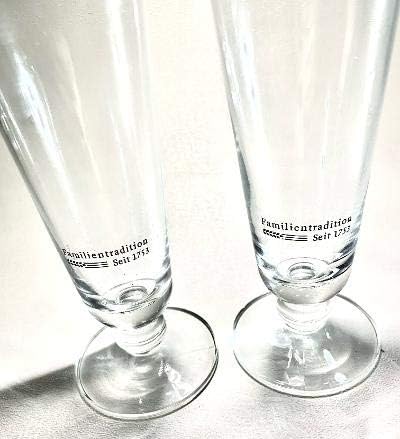 Miniatura 6 de Vidrio Pilsner con borde dorado | 0,2 L | Das Einzig Wahre 1753 | Par de dos (2) | Nuevo